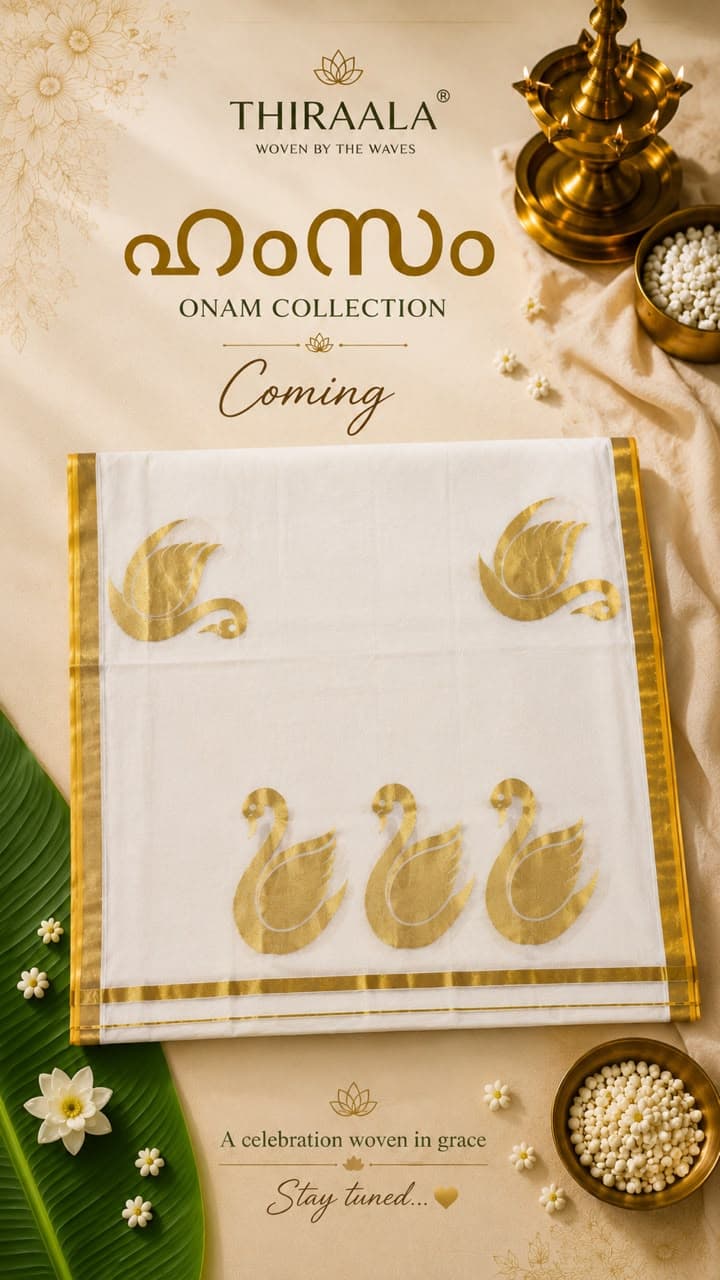Folded Chanderi Fire Saree